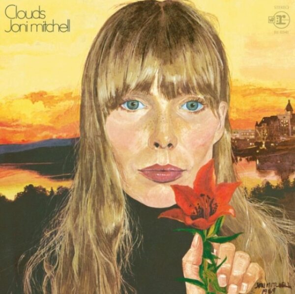 Image of JONI MITCHELL - Clouds (Transparent Orange Vinyl)