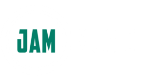 image file of Jam Music Company logo (on green) for web - 700px