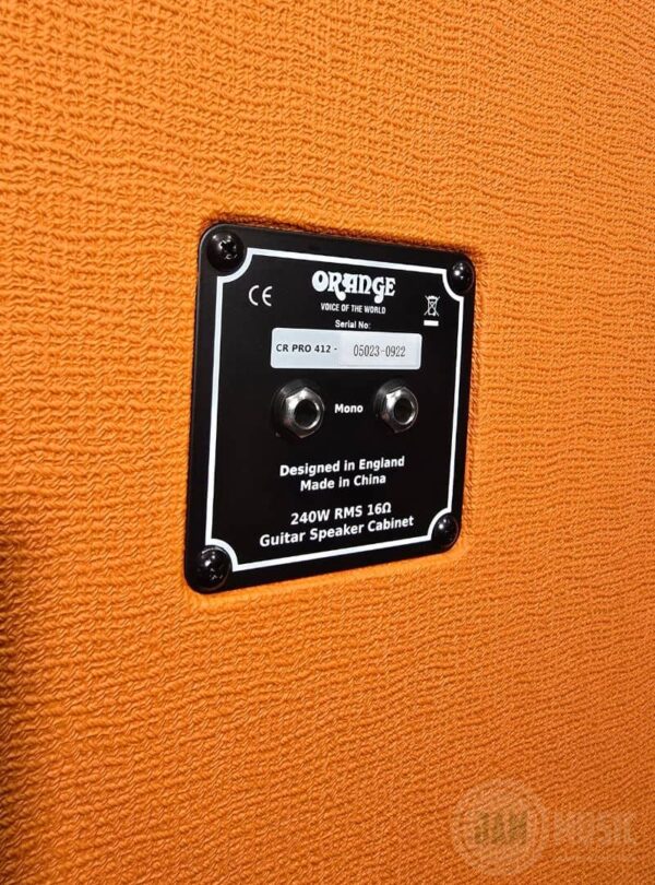 orange crpro412 240 watt crushpro 4x12