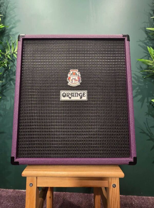 orange crush bass 50 ltd purple 50 watt bass guitar amp