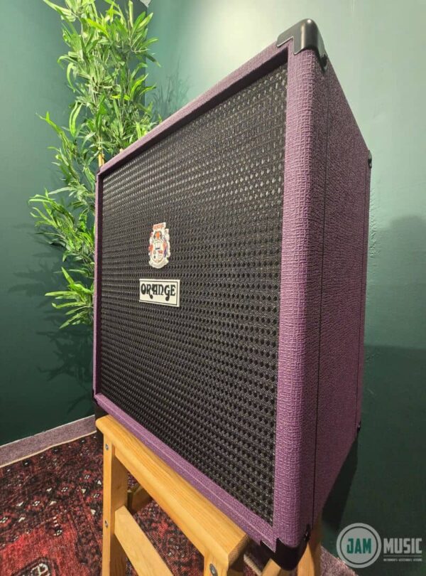 orange crush bass 50 ltd purple 50 watt bass guitar amp