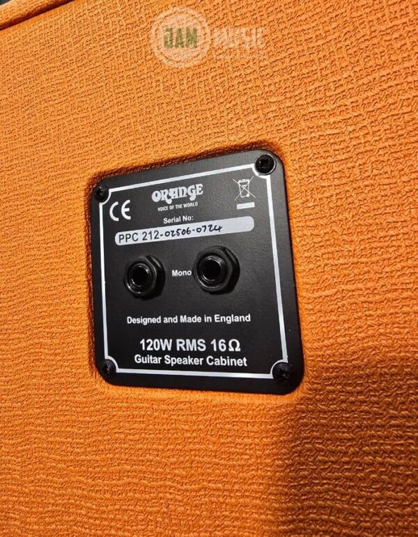 orange ppc212v vertical 2x12 120 watt guitar speaker