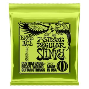 ernie ball 7 string regular slinky 10 56