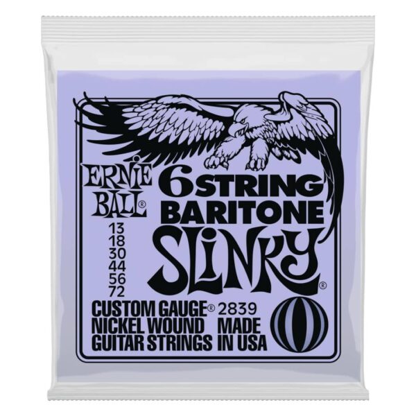 ernie ball baritone slinky 13 72