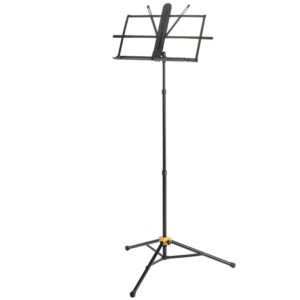 hercules three section ez glide music stand w/ bag (53cm when folded)